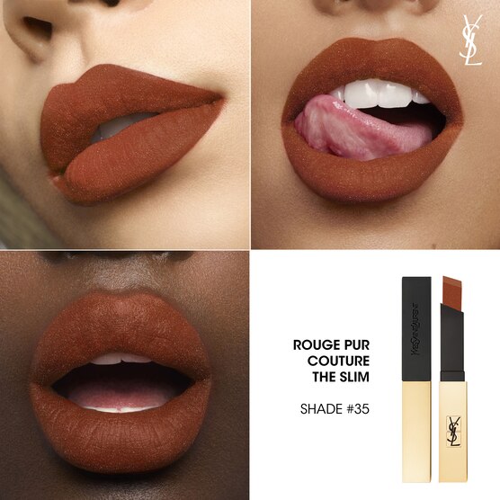 Batom Yves Saint Laurent Rouge Pur Couture The Slim Velvet Radical